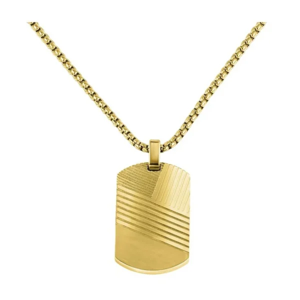 COLLAR ACERO LOTUS STYLE HOMBRE LS2639/1/2